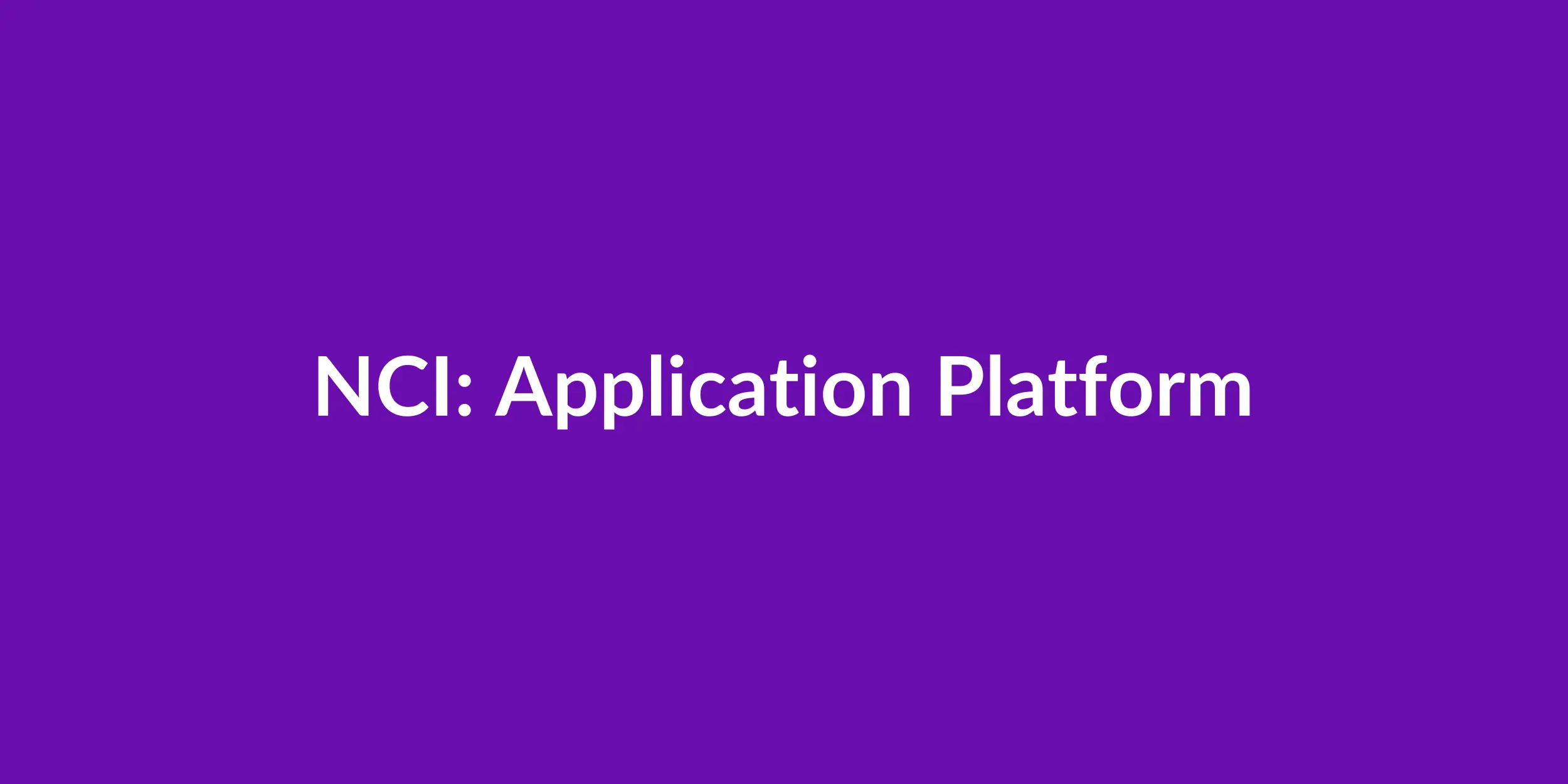 Nutanix NCI แพลตฟอร์มสำหรับแอปพลิเคชันและบริการไฟล์/Object